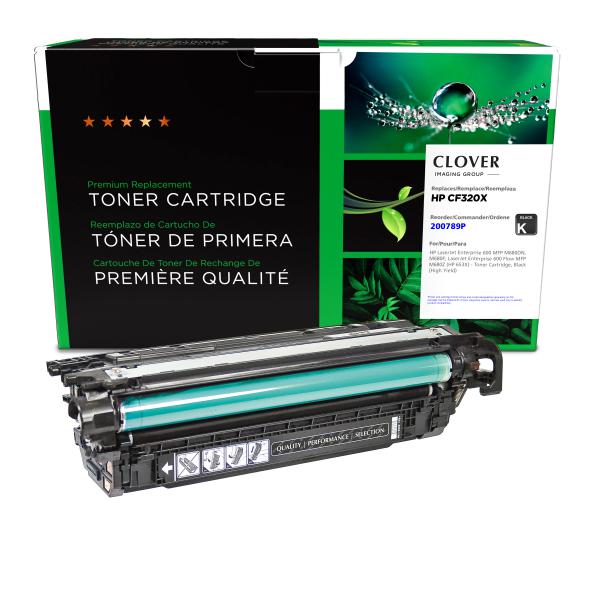 Clover Imaging Remanufactured High Yield Black Toner Cartridge for HP 653X (CF320X)