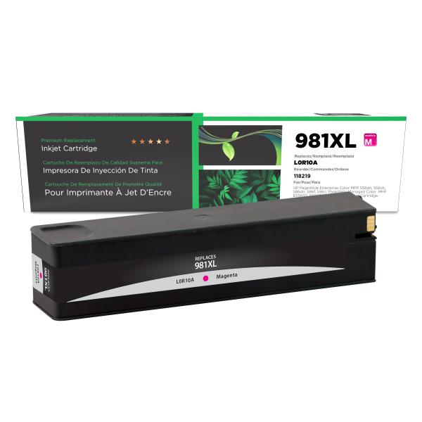 Clover Imaging Remanufactured High Yield Magenta Ink Cartridge for HP 981XL (L0R10A)