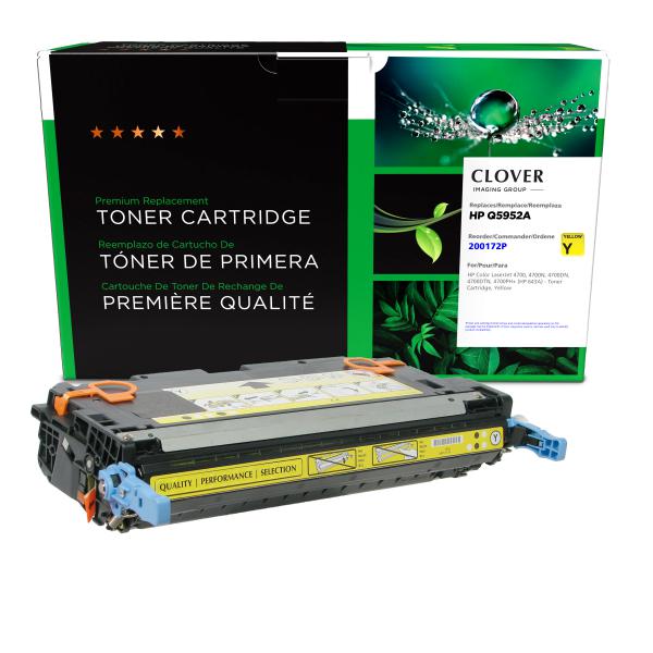 Toner Cartridge Store | Clover Imaging Remanufactured Yellow Toner Cartridge for HP 643A (Q5952A)