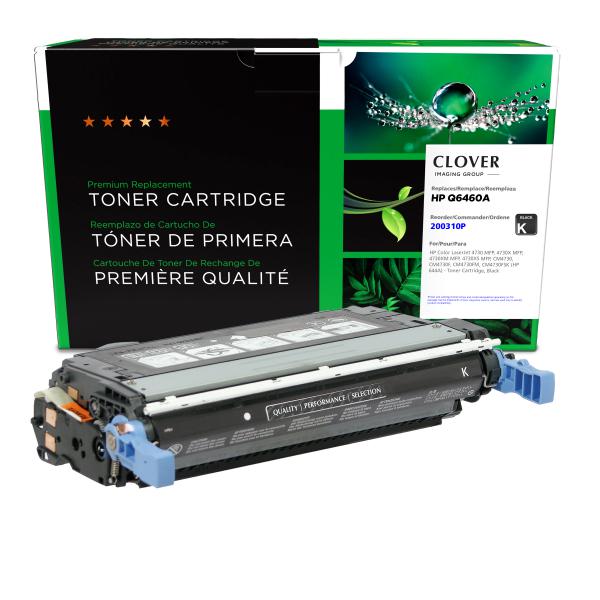 Clover Imaging Remanufactured Black Toner Cartridge for HP 644A (Q6460A)