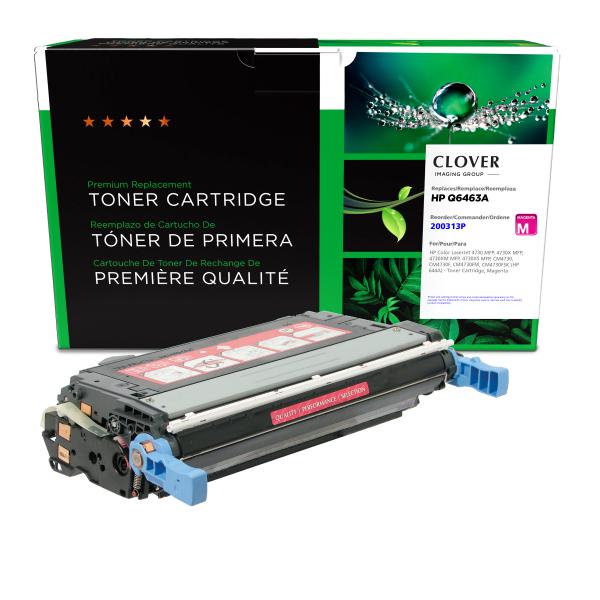 Toner Cartridge Store | Clover Imaging Remanufactured Magenta Toner Cartridge for HP 644A (Q6463A)