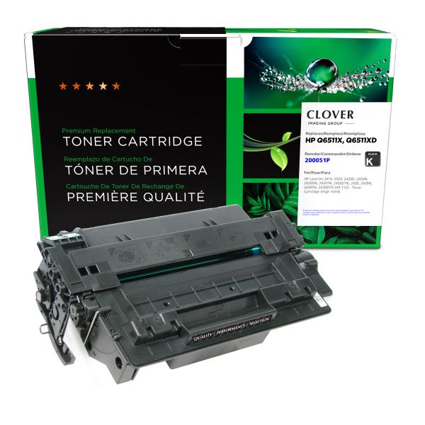 Clover Imaging Remanufactured High Yield Toner Cartridge for HP 11X (Q6511X)