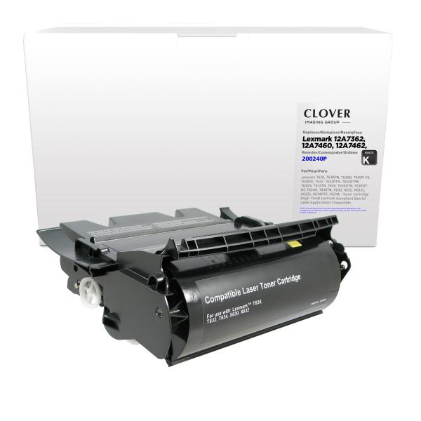 Toner Cartridge Store | Clover Imaging Remanufactured High Yield Toner Cartridge for Lexmark T630/T632/T634/X632/X634