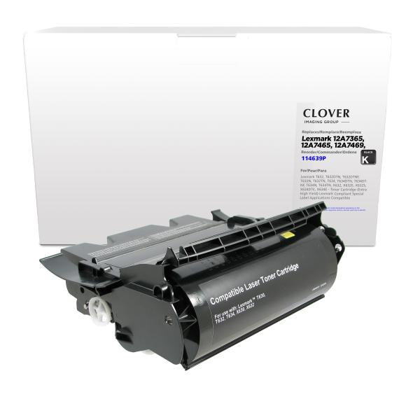 Clover Imaging Remanufactured Extra High Yield Toner Cartridge for Lexmark T632/T634/X632/X634