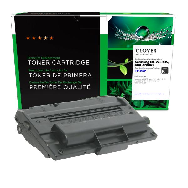 Toner Cartridge Store | Clover Imaging Remanufactured Toner Cartridge for Samsung ML-2250D5/SCX-4720D5