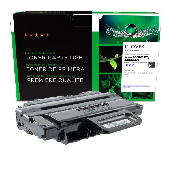 Clover Imaging Remanufactured High Yield Toner Cartridge for Xerox 106R01373/106R01374