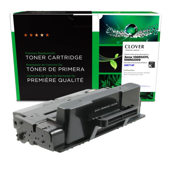 Clover Imaging Remanufactured High Yield Toner Cartridge for Xerox 106R02311/106R02309