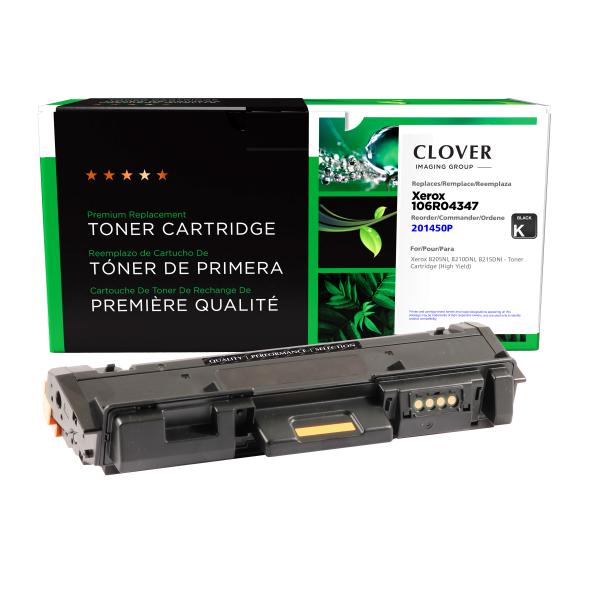 Clover Imaging Remanufactured High Yield Toner Cartridge for Xerox 106R04347